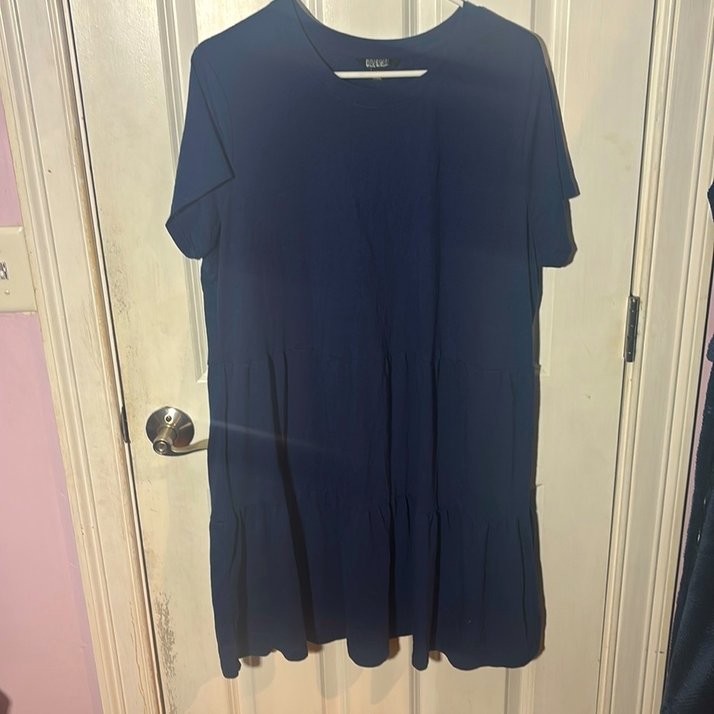Navy tunic shirt size XXL